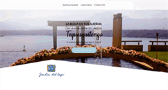 Desktop Screenshot of jardindellago.com.mx